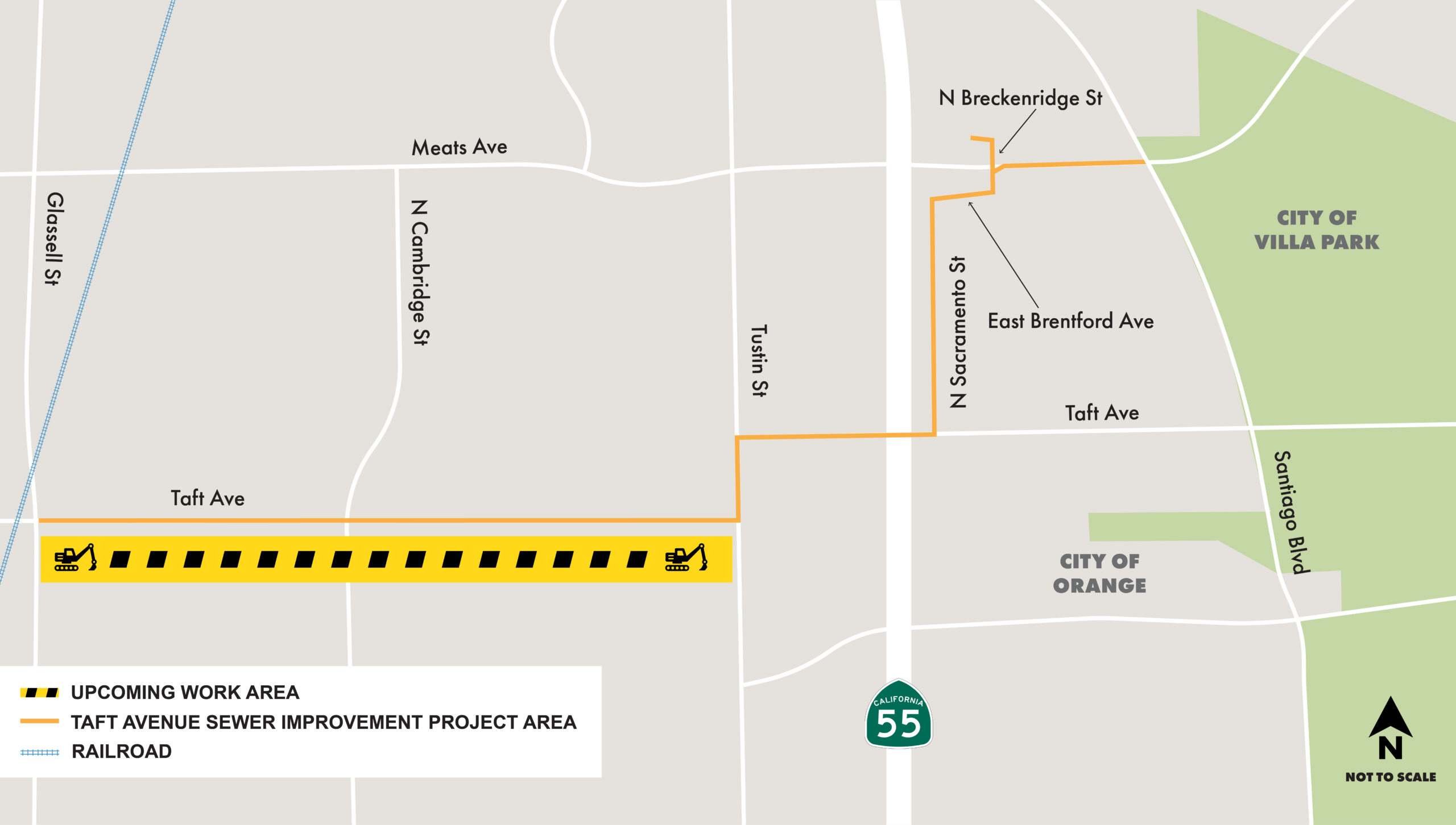 Taft Ave. Construction route