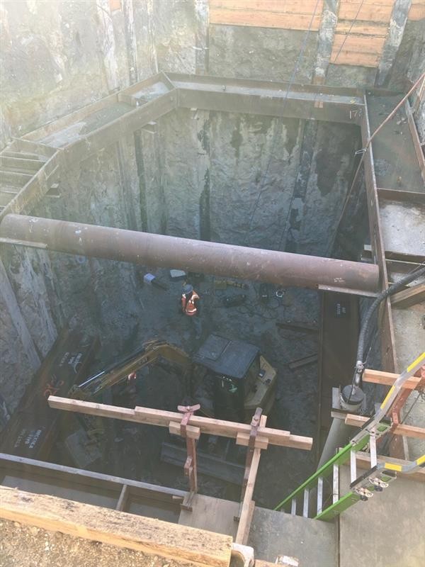 Bay Bridge Project construction photo